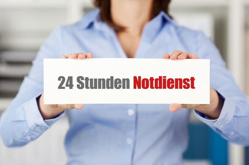 24-Stunden-Hotline - Ihre Hilfe für den Notfall - Schlüsseldienst Rottweil